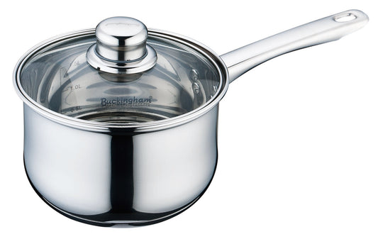 Buckingham Premium Induction Stainless Steel  Saucepan 16 cm/ 2 L