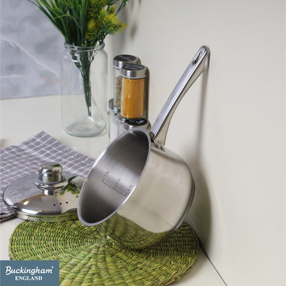 Stainless Steel Sauce Pan with Lid