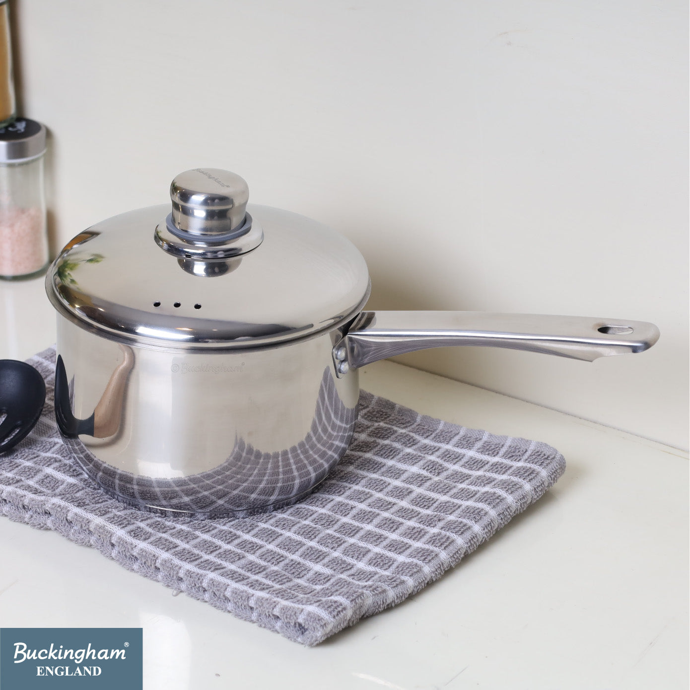 Stainless Steel Sauce Pan with Lid