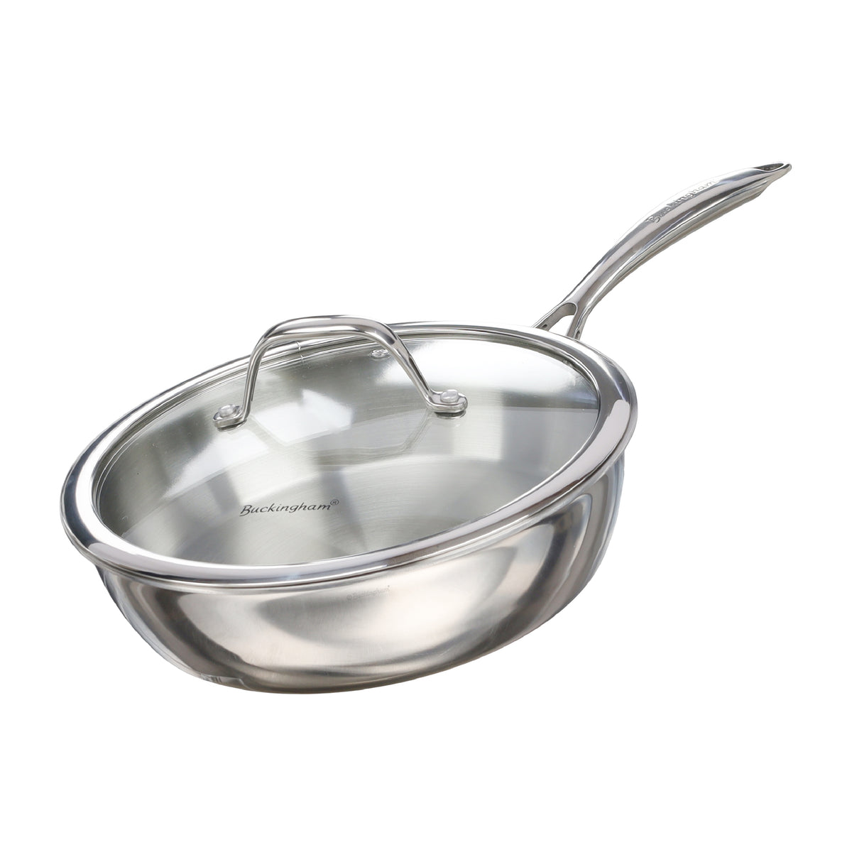 Buckingham Elite Tri-ply 18/8 Stainless Steel Sauté Pan