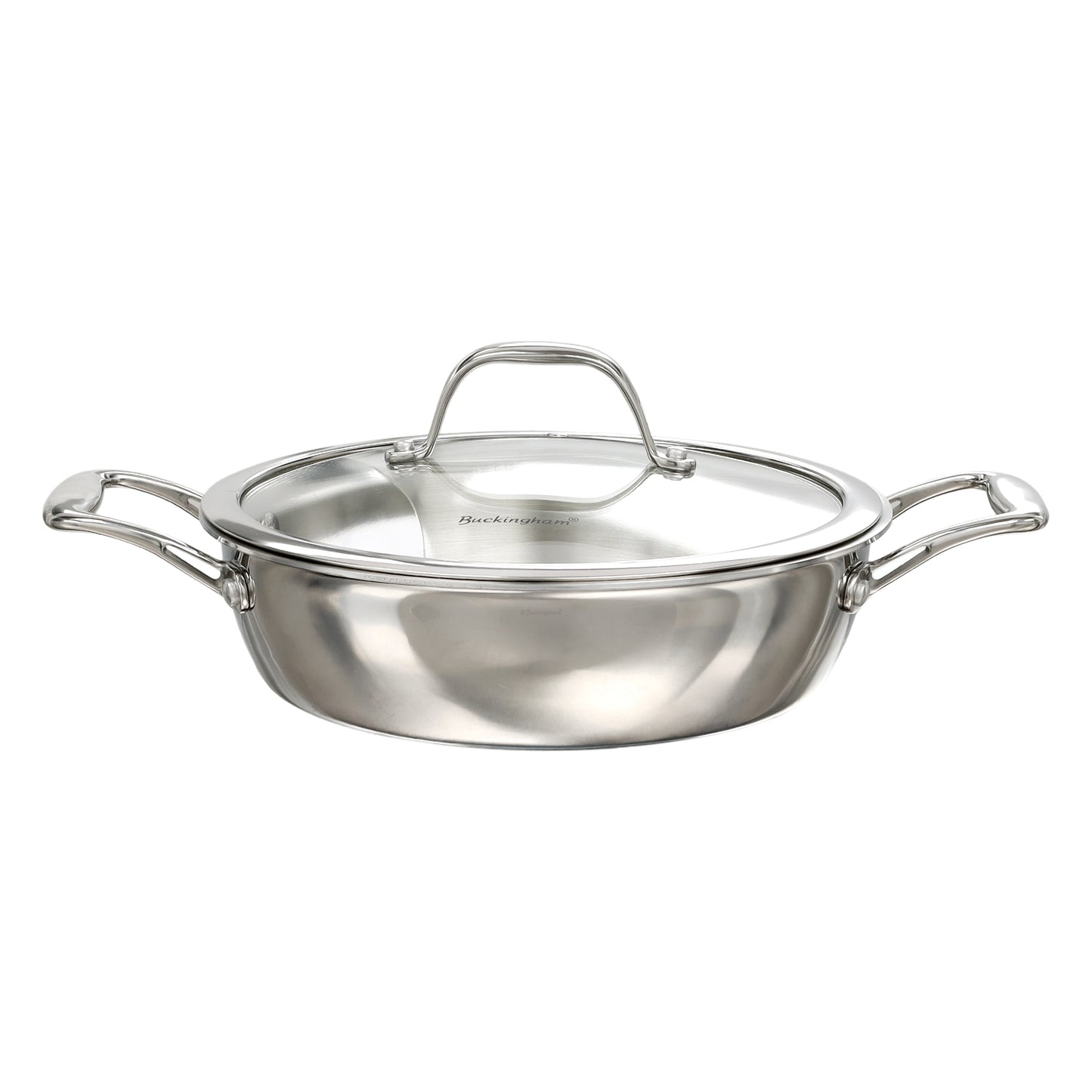 Buckingham Elite Tri 18/8 Stainless Steel Sauteuse Pan