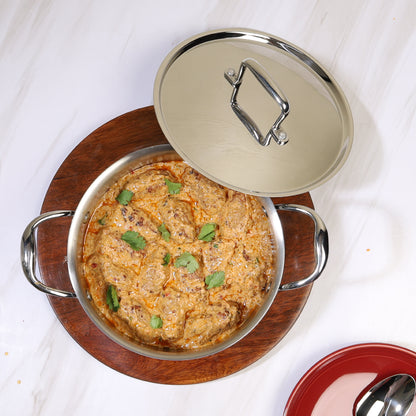 Buckingham Elite Tri-ply 18/8 Stainless Steel Sauteuse pan