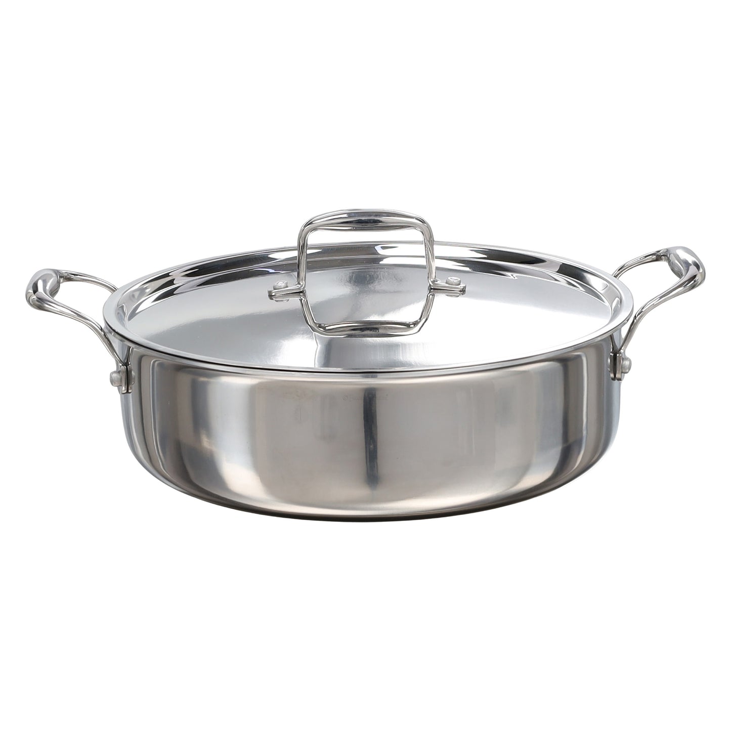 Buckingham Elite Tri-ply 18/8 Stainless Steel Sauteuse pan