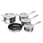 Buckingham Stainless Steel 18/8 Elite Tri set of 5 cookware.