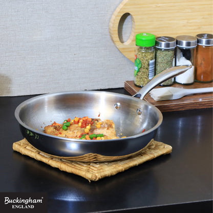 Buckingham Stainless Steel 18/8 Elite Tri set of 5 cookware.