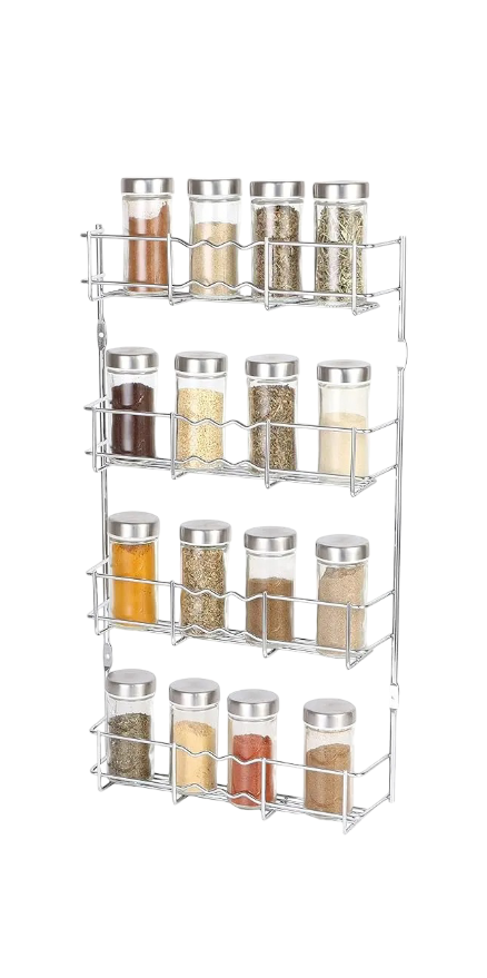 Spice jar rack 