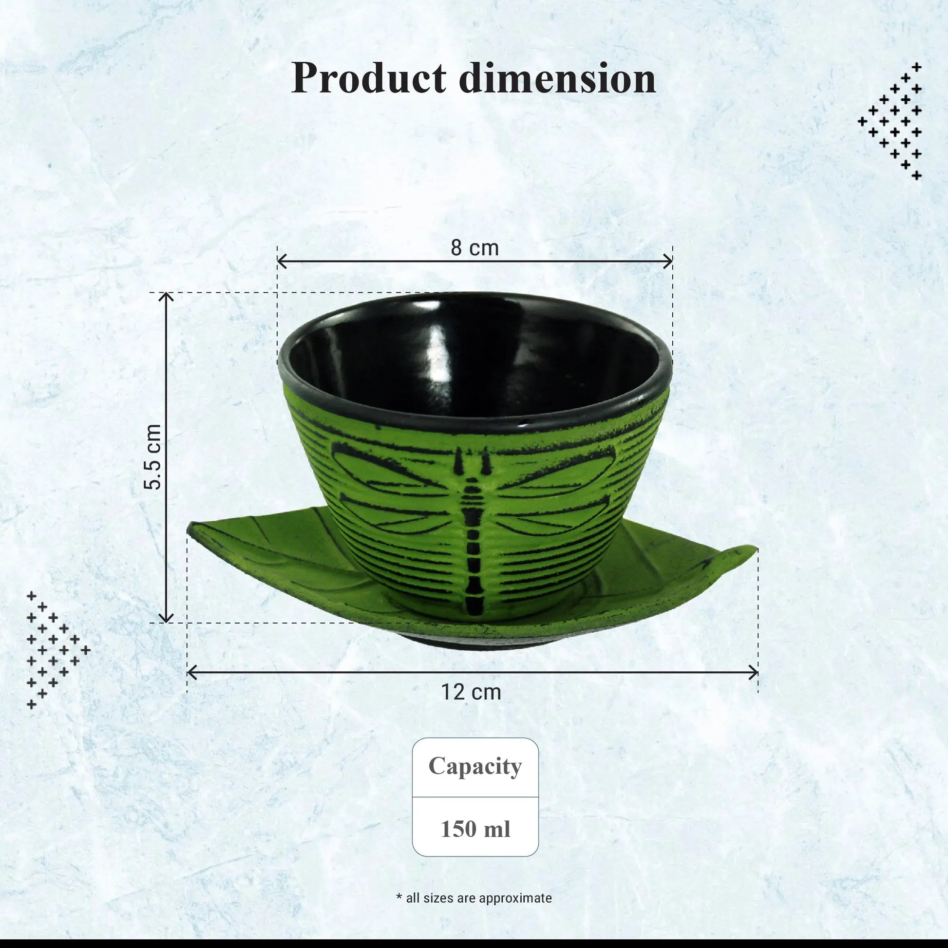 Tea Cup and Saucer Set 
