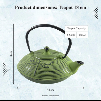 Cast Iron Tea Pot 