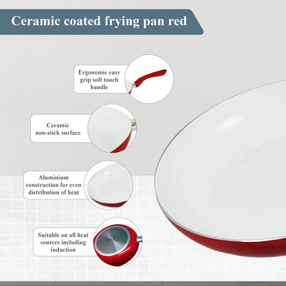 Buckingham Premium Ceramic Coated Frying Pan 28 cm