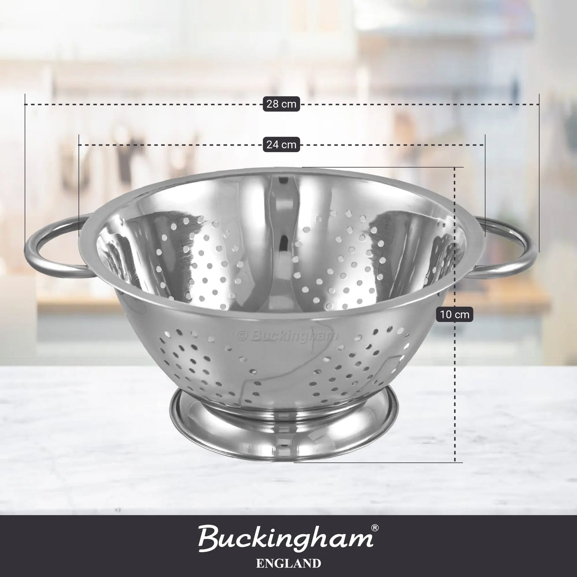 Buckingham fine mesh strainer Buckingham Cookware UK Buckingham Cookware UK 12.99  24cm