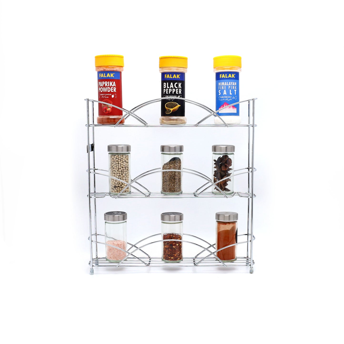 Buckingham 3 Tier Free Standing Spice Rack