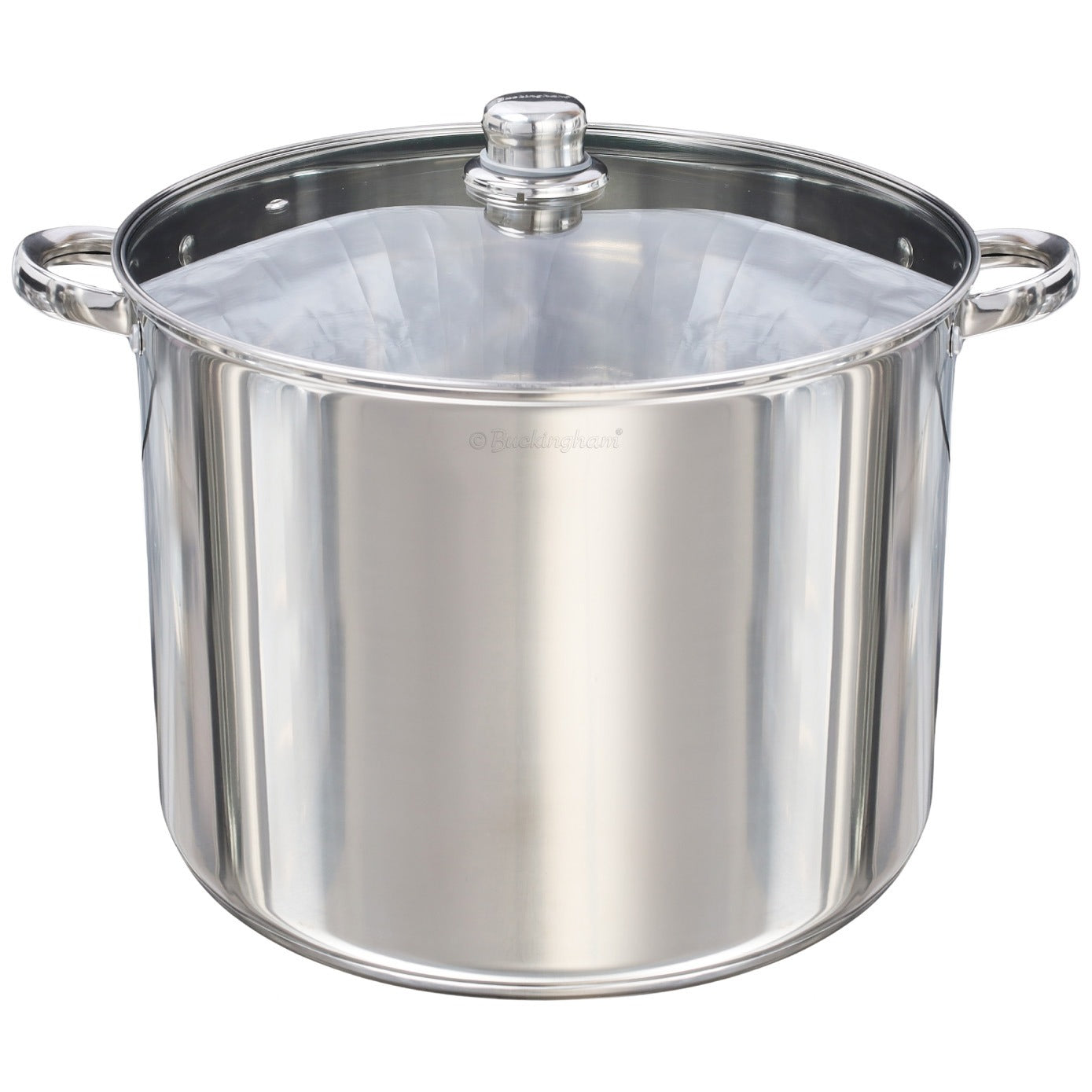 Stainless Steel Stock Pot with Glass Lid