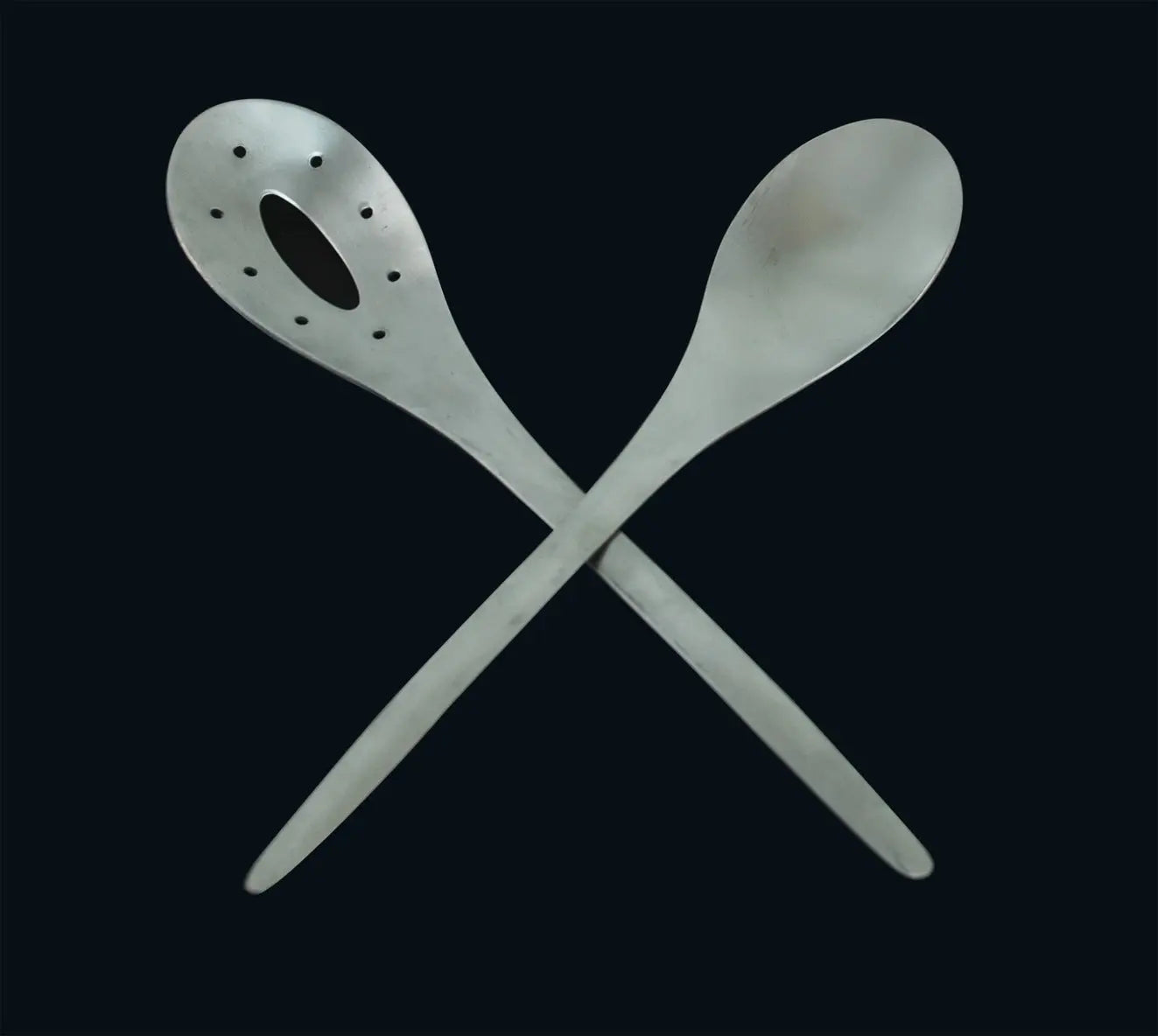 Buckingham Salad Servers Serving Spoon Premium Stainless Steel Pack of 2. Buckingham