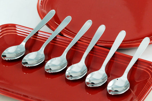 Buckingham Stainless Steel Teaspoons Teaspoons Pack of 6 Buckingham